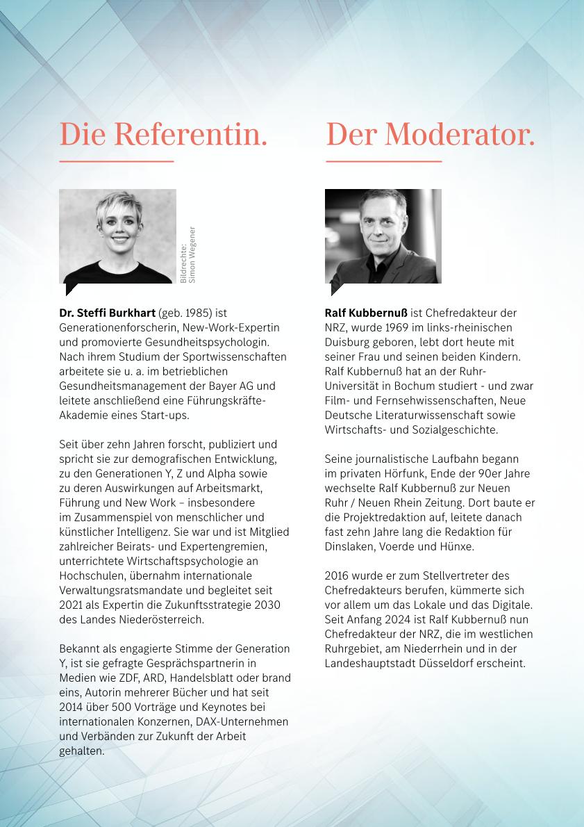 Wirtschaftsforum 2025 - Folder Seite 2